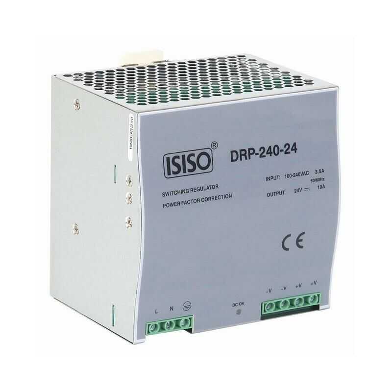 IDRP-240-48 - 240W 48VDC 5A Raya Montajlı Güç Kaynağı