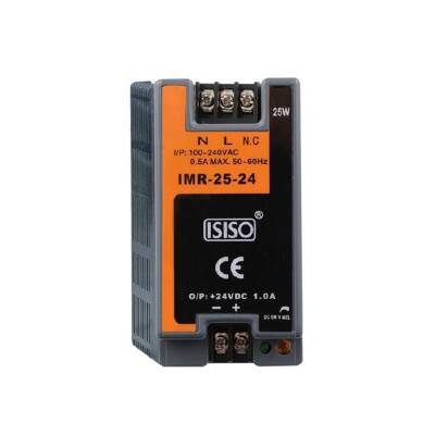 IMR-960-24 900W 24VDC 37.5A Raya Montajlı Kapalı Tip Mini Güç Kaynağı