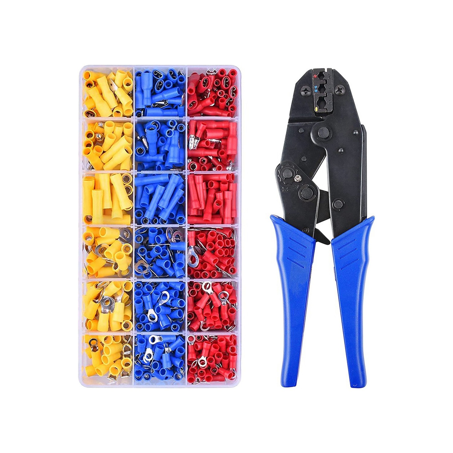 HS-30J - İzoleli Terminal Sıkma Pensesi 1.5,2.5,4-6 mm2