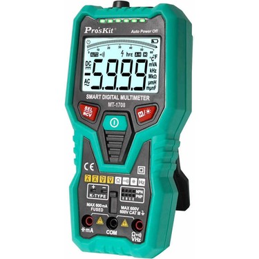 Proskit MT-1708 Akıllı Dijital Multimetre
