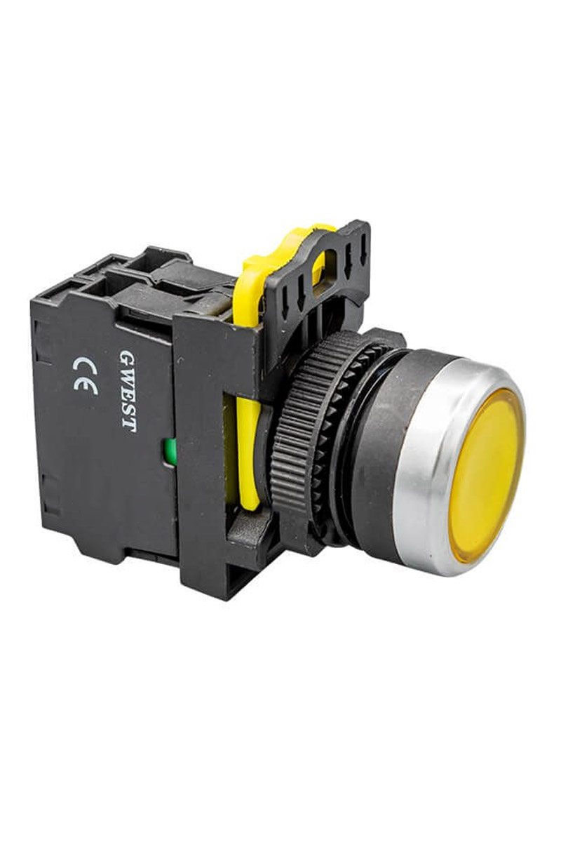 Gwest A5-11D 1NO Led Işıklı Yaylı Start Buton