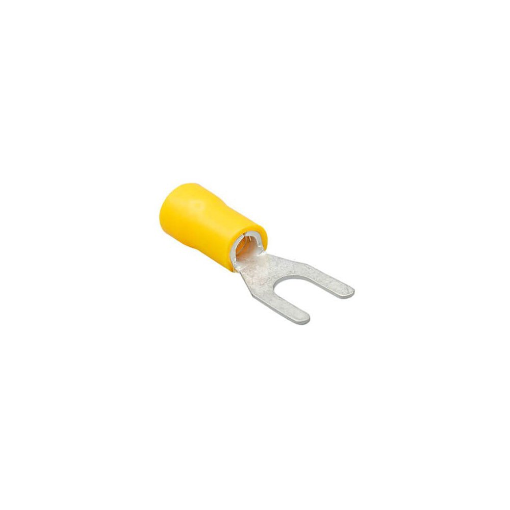 Gwest GÇU-5006 4.0-6.0mm2 100 Adet Çatal Tip İzoleli Kablo Ucu