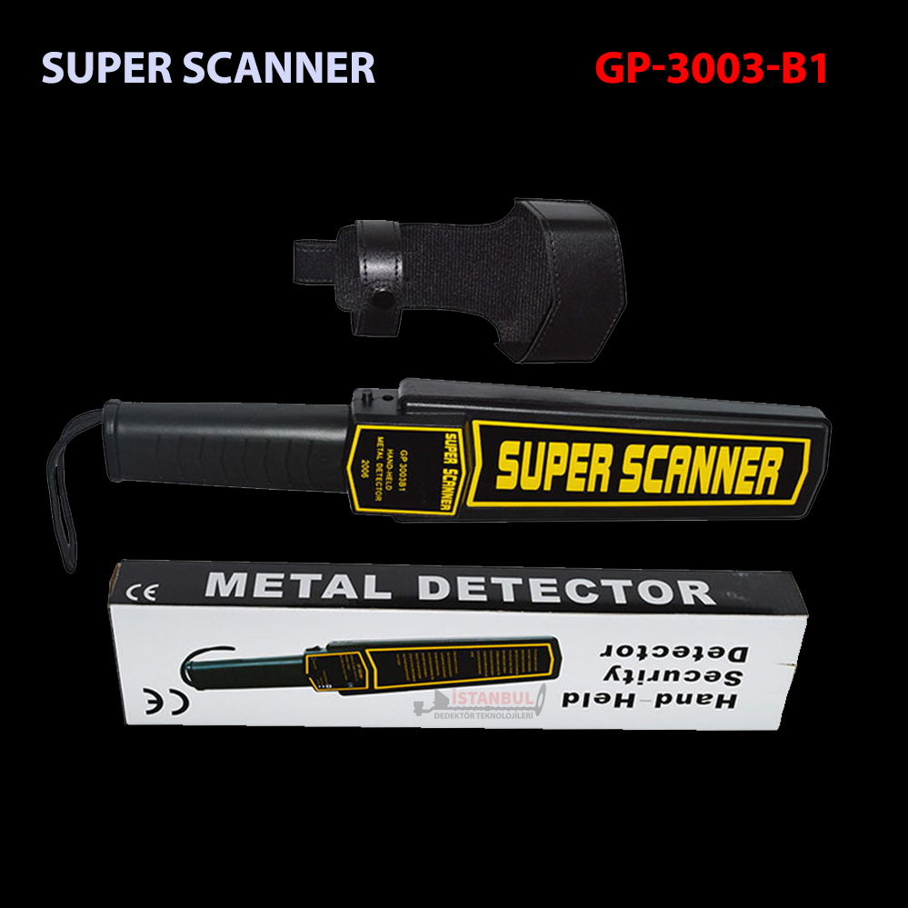 Süper Scanner GP 3003 B1 Üst Arama Dedektörü