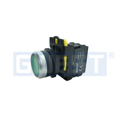 Gwest A5-10 1NO Yaylı Start Buton Yeşil