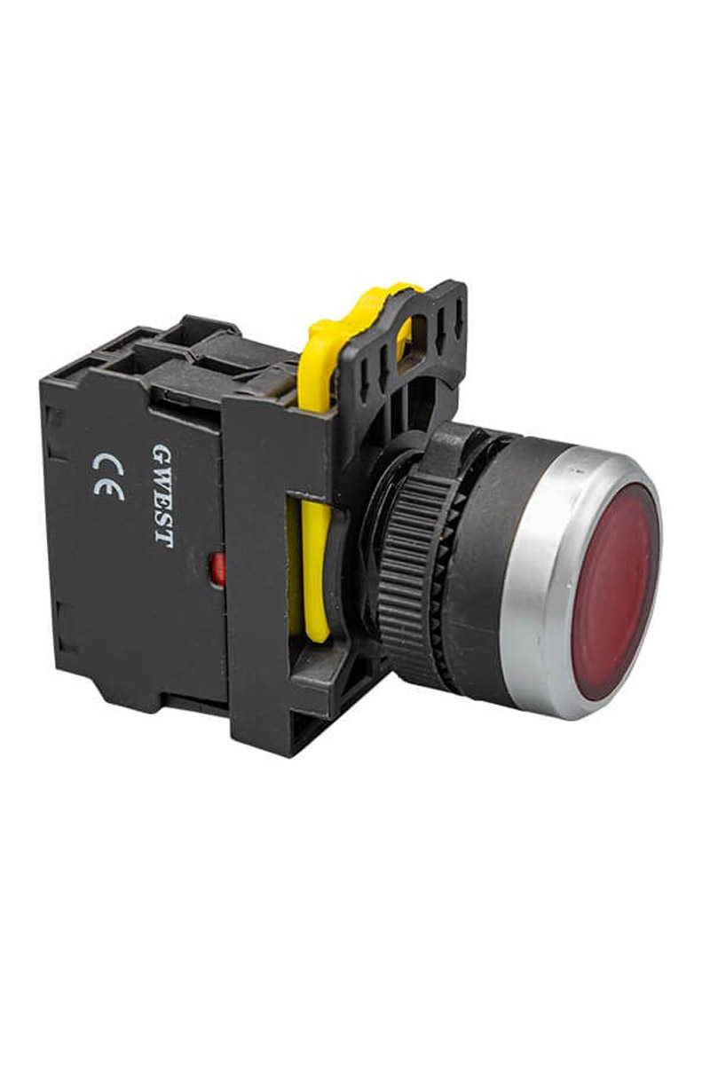 Gwest A5-01D-110 Q 22mm Serisi Led Işıklı Yaylı Buton