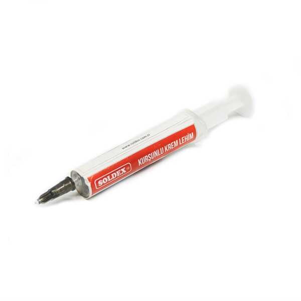 Soldex 10 gr Şırınga Krem Lehim