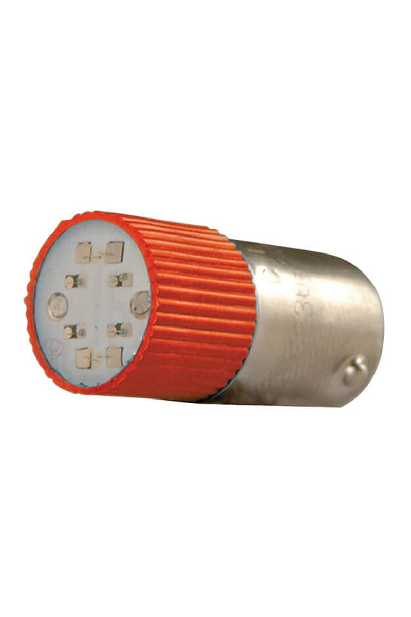 Gwest BA9S Led Ampul 110V.AC-DC Kırmızı Led Ampul