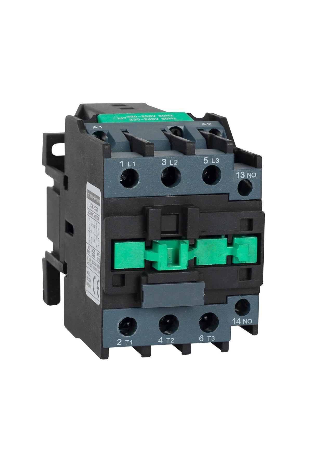 Momentum Kontaktör 32A 15kW 1NO XCN-35321 Normalde Açık Kontak