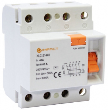 Momentum Kaçak Akım Rölesi 30mA 4x25A XLC-41425