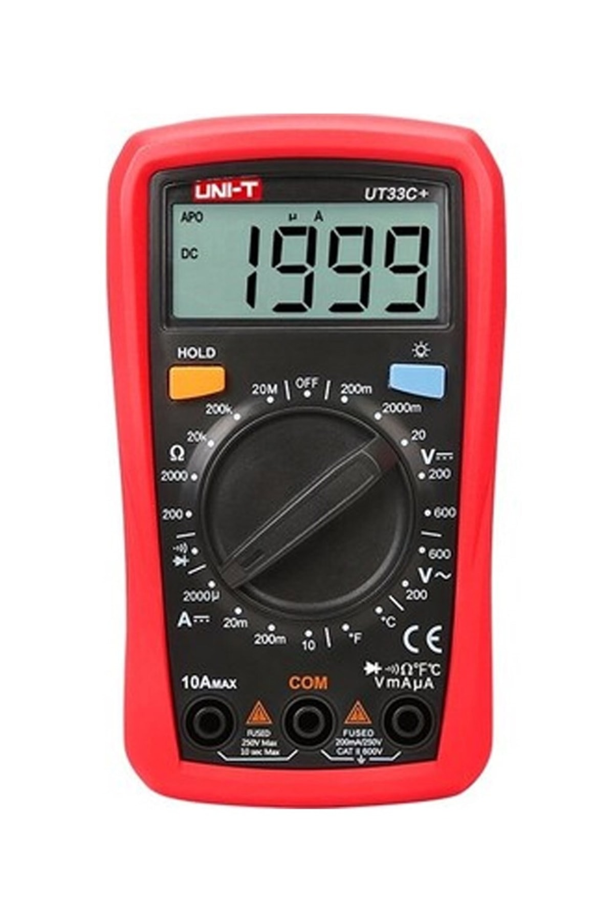 Unit Ut33C+ 600v Dijital Multimetre Ölçü Aleti