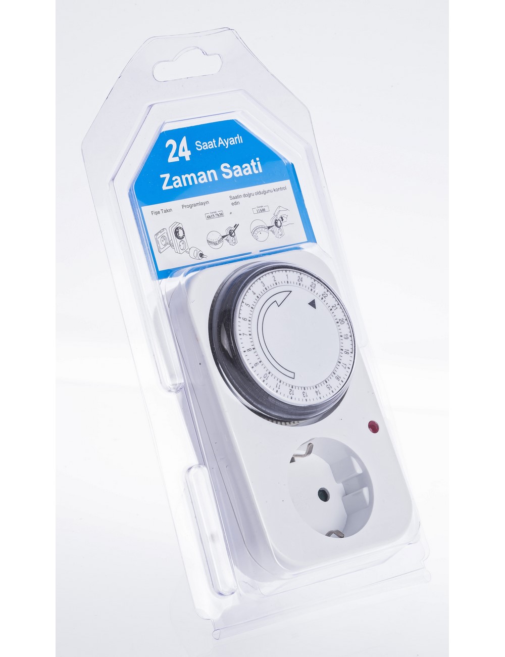 OAG TS-MD1  Priz Tipi Analog Zaman Saati