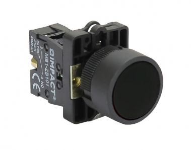 Impact 22mm Yaylı Buton Siyah NO MB3-EA210