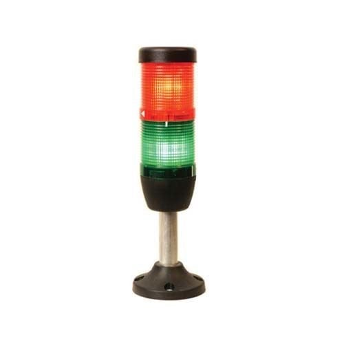 IS70-2T/W-J 220V Sabit, Flaşör, Çakar, Döner, Buzzer 220V 2KAT Ø70 mm Işıklı Kolon