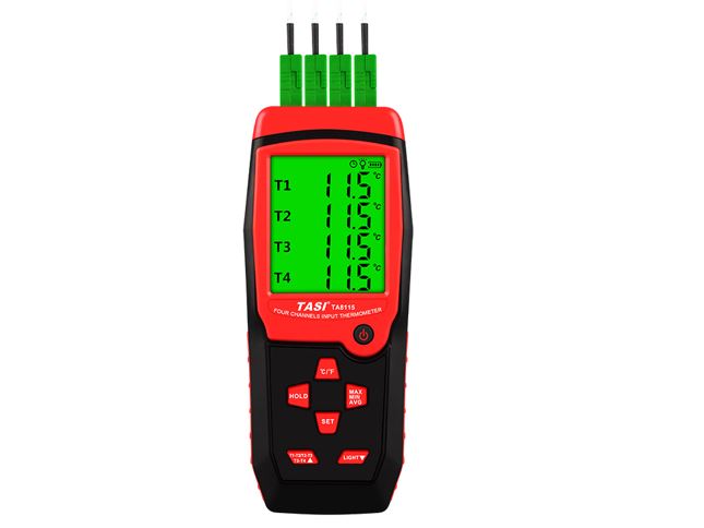 Tasi TA-8115 Dijital Termometre 4 Girişli