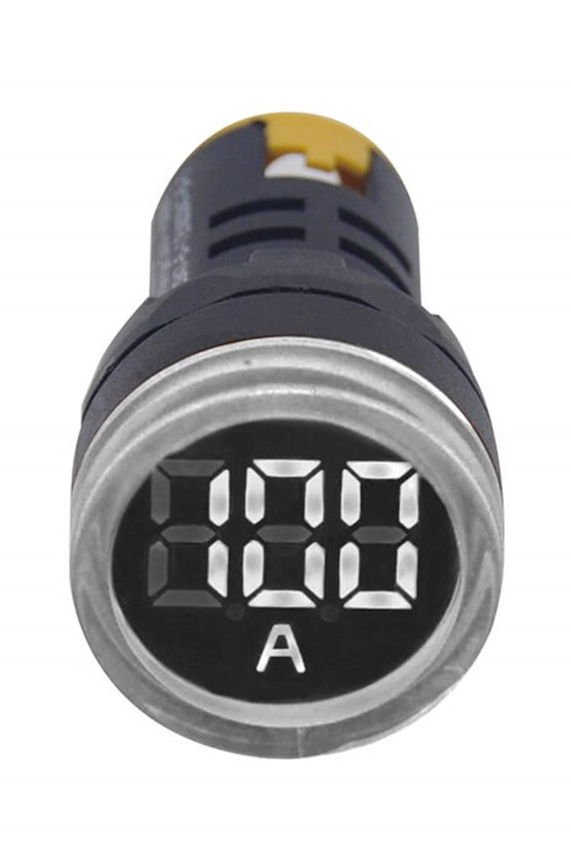 Gwest 22 AS-B 100A Beyaz AD-116 Serisi Ampermetre