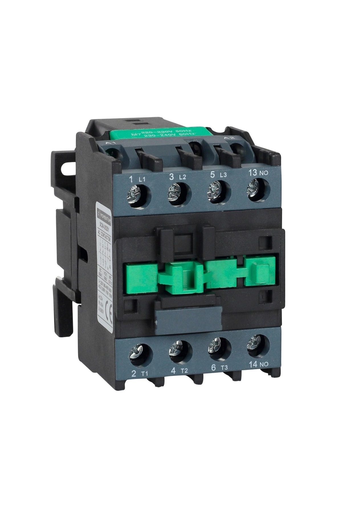 Momentum Kontaktör 25A 11kW 1NO XCN-35251 Normalde Açık Kontak