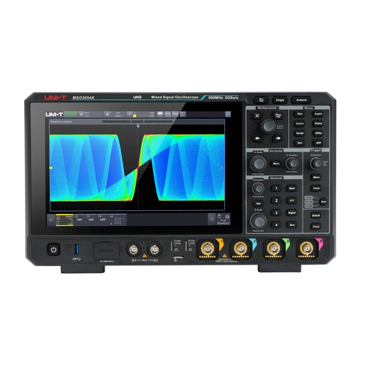 Unit MSO3034X Unit 350 MHZ 4 Kanallı Karma Sinyal Osiloskopu
