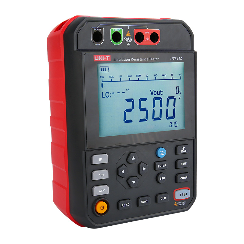 UNI-T UT512D 2.5kV Yalıtım İzolasyon Direnci Test Cihazı