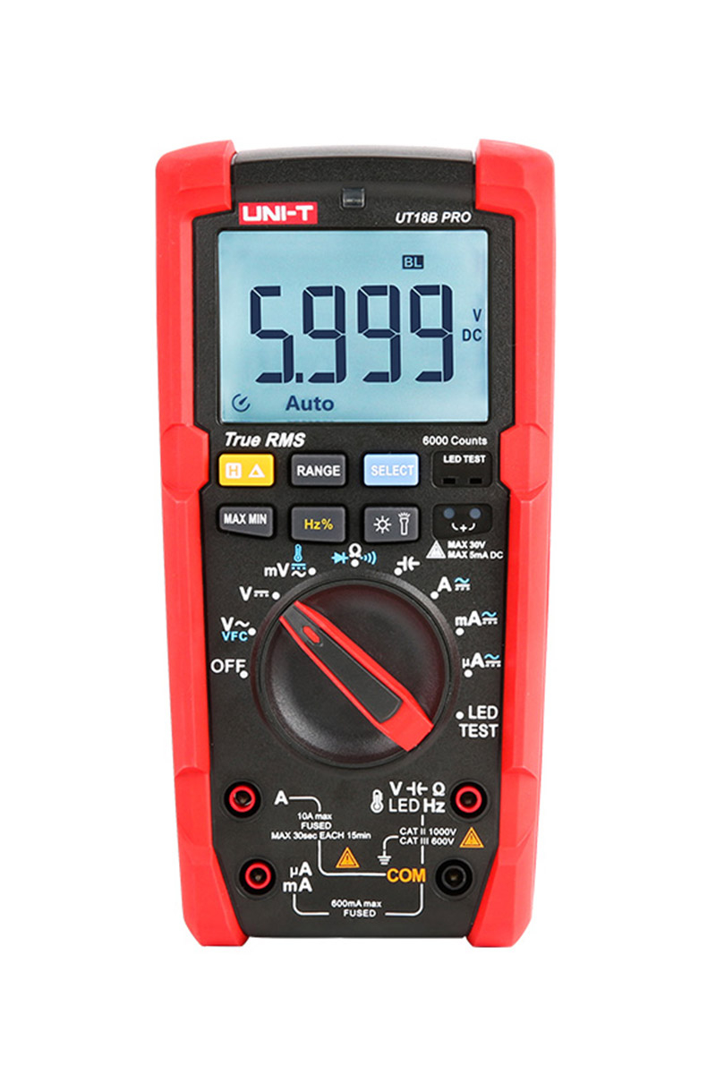 Unit UT18B PRO 1000V True RMS Dijital Multimetre