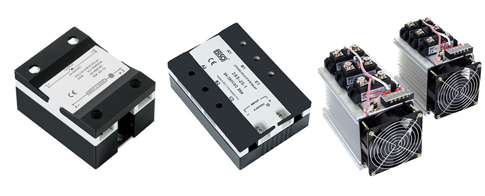 Isıso 3SS-25-2 25A 3-32 VDC 90-480 VAC Trifaze Solid State Relay - SSR