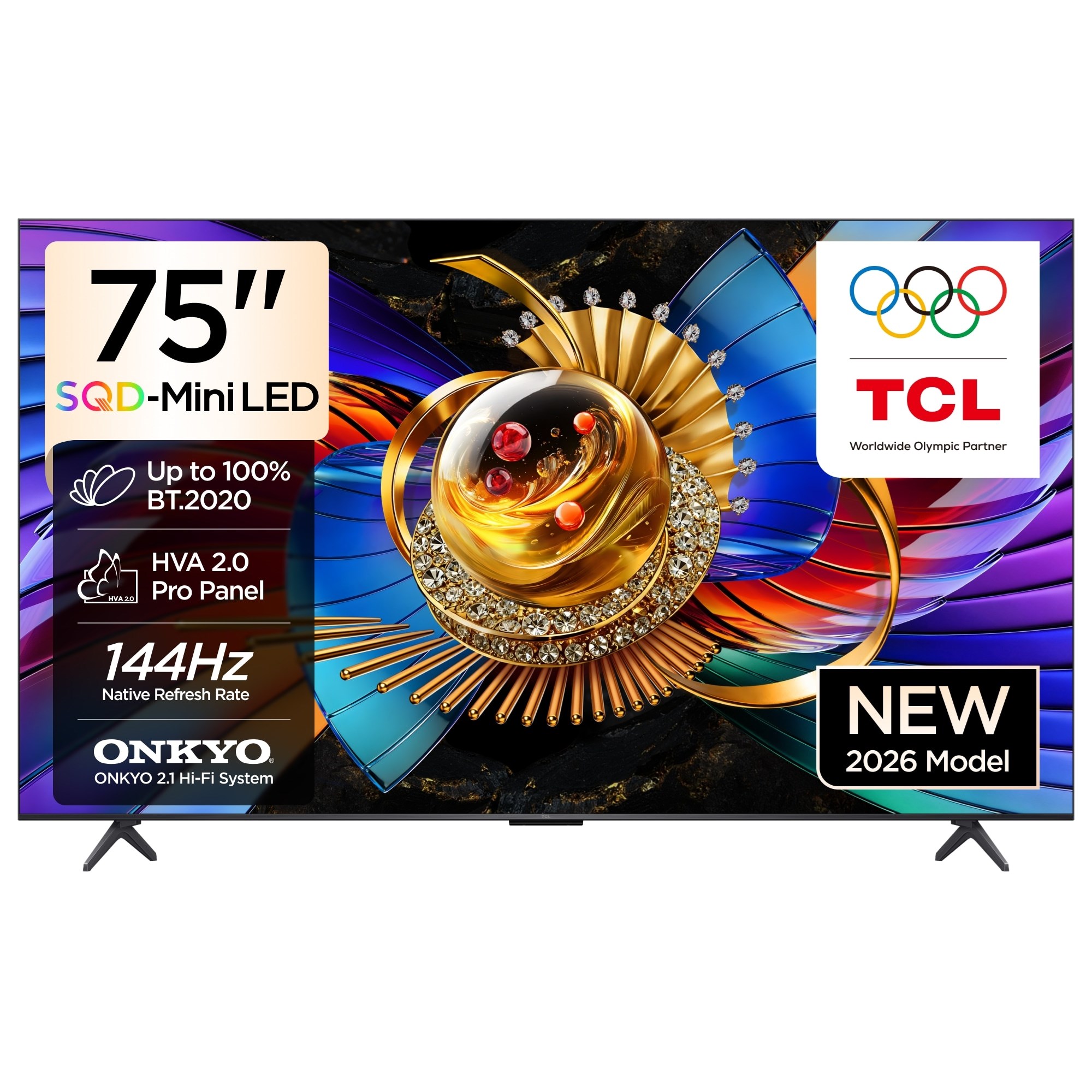 TCL 75Q7DPRO 4K SQD-MINI LED 75" 144HZ GOOGLE TV