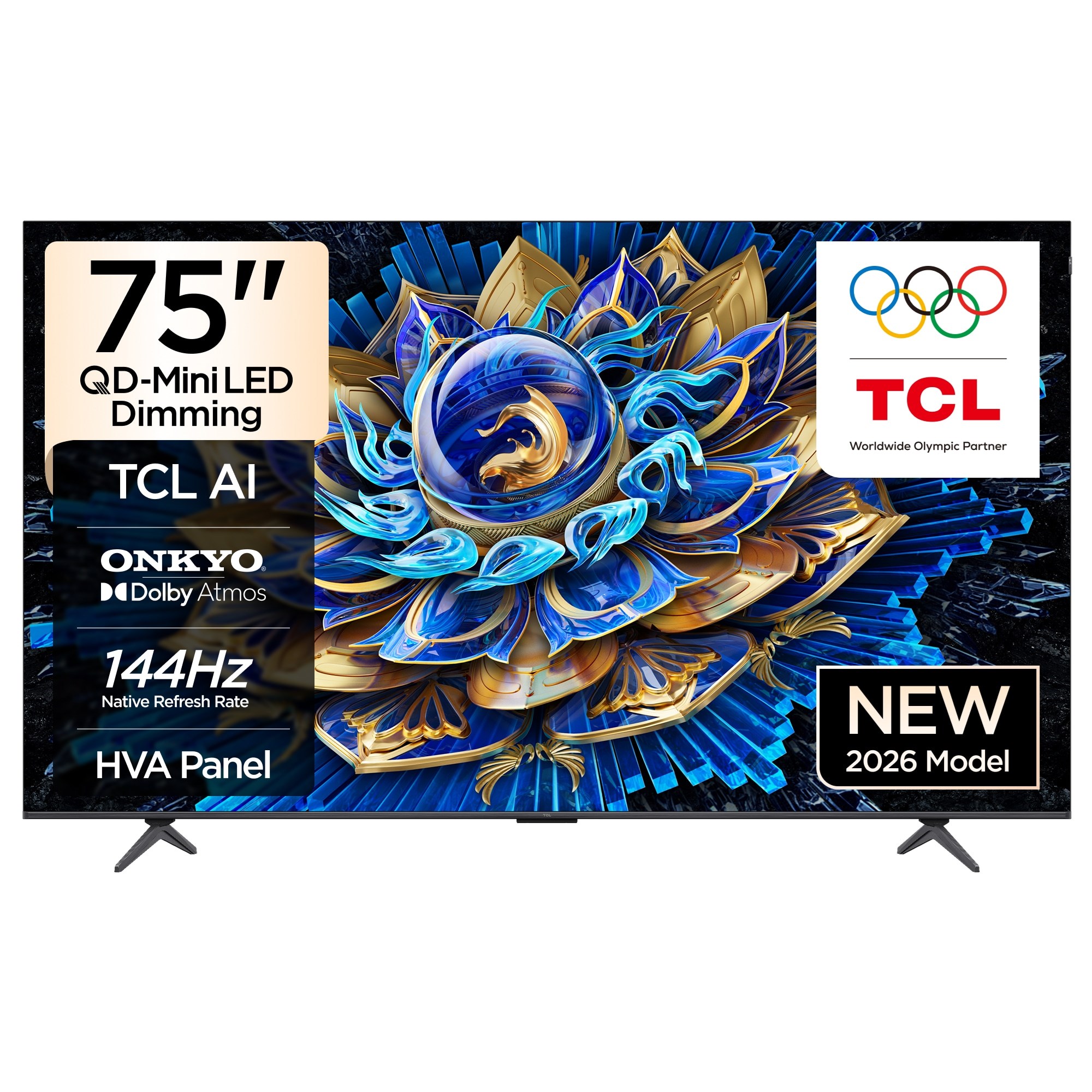 75T8D 75'' 190 Ekran Uydu Alıcılı 4K Ultra HD Google Smart QLED TV
