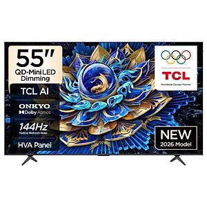 TCL 55T8DGTV 4K QD-MINILED DIMMING 55