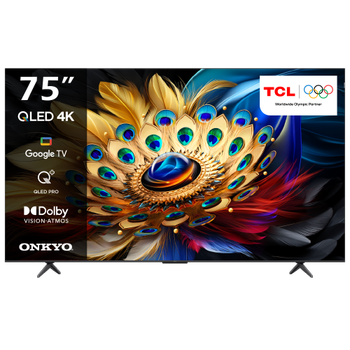 TCL75C655GTV QLED 4K  UHD  75INC GOOGLE TV