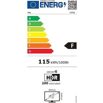 TCL 75P8K 75