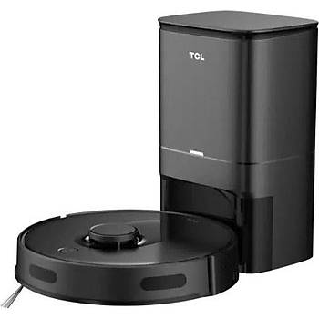 TCL Sweeva 6500M Siyah Mop Robot Sprge Dust Box (Trkiye Garantili)