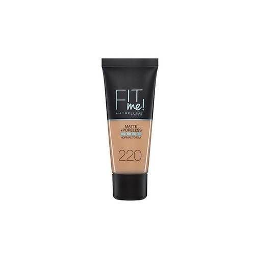 Maybelline New York  Fondten Fit Me Matte + Poreless Foundation 220 Natural Beige 30 ml