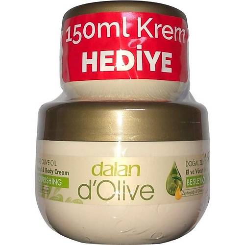 Dalan D'olive Zeytinyal Besleyici Soft Krem 300 ml +150 ml