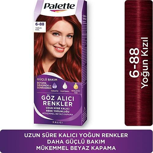 Palette Gz Alc Renkler Sa Boyas 6-88 Youn Kzl