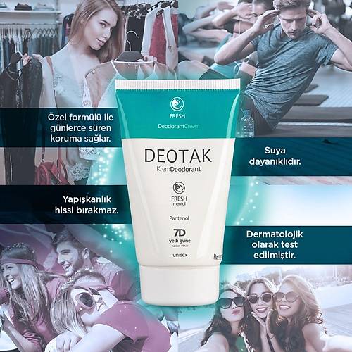 Deotak Krem Deodorant Fresh 35ml