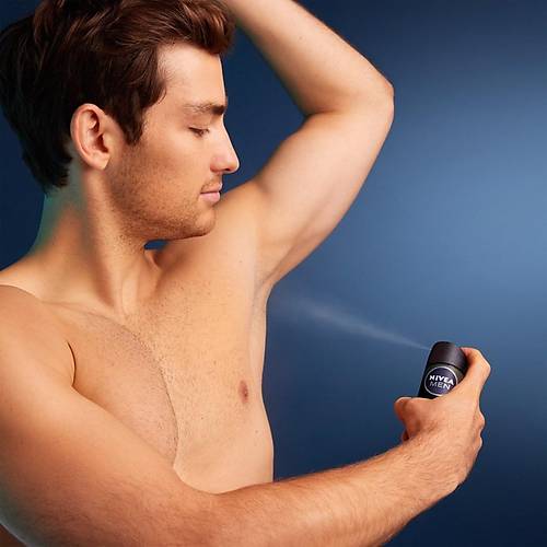 NIVEA Men Erkek Sprey Deodorant Deep Dimension 48 Saat Anti-perspirant Koruma 150ml,Erkeksi Koku