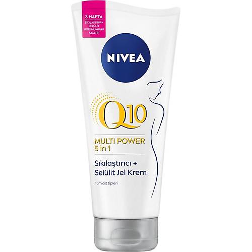 NIVEA Q10 Sklatrc Sellit Jel Kremi 200ml,3 Haftada Sklatrr, Sellt Grnm Azaltr