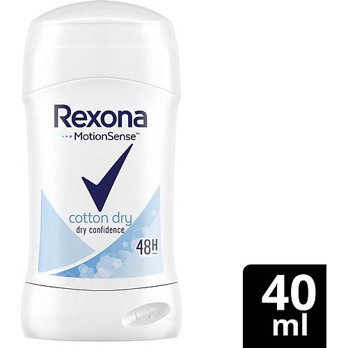 Rexona MotionSense Kadn Stick Deodorant Cotton Dry 40 ml