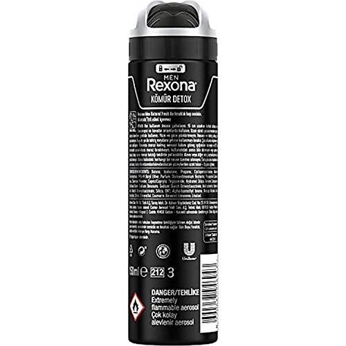 Rexona Men Erkek Sprey Deodorant Natural Fresh Kmr Detox Ter Kokusuna Kar Koruma 150 ml