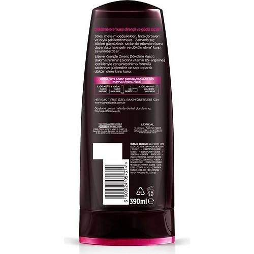 Loreal Paris L'oral Paris Elseve Komple Diren Dklme Kart Bakm Kremi 390 ml