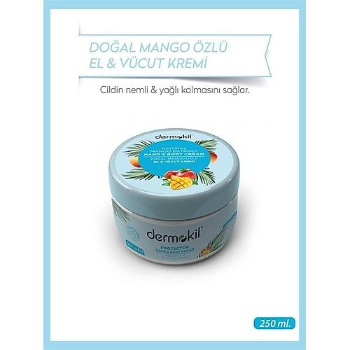 Dermokil Mango zl El ve Vcut Kremi 75 ml