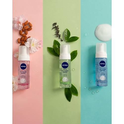 NIVEA Detox Yz Ykama Kp Yal Ciltler,150ml,Yz Temizleme, Gzenek Arndrc, Yeil ay ve An