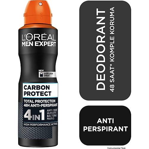 L'Oral Paris Men Expert Carbon Protect Anti Perspirant Deodorant 150Ml