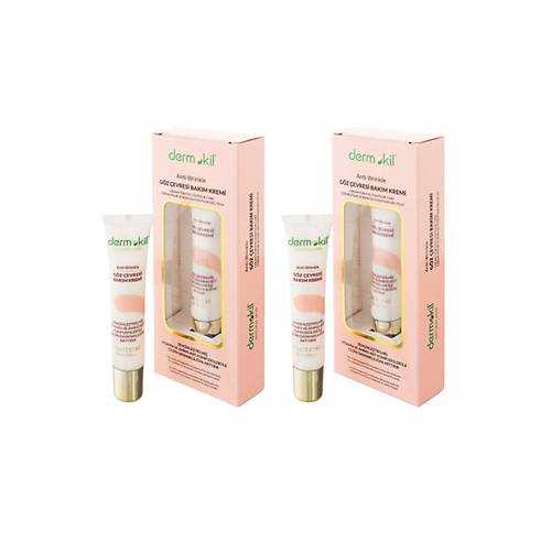 Dermokil Gz evresi Bakm Kremi 15 Ml 2'li Set