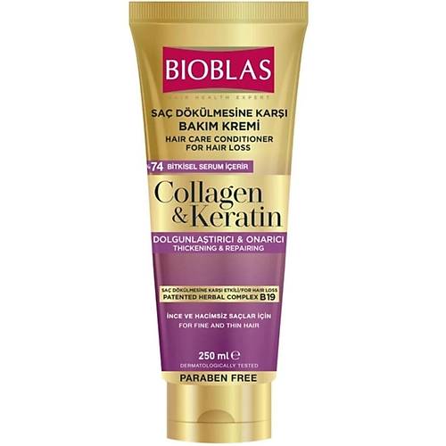 Bioblas Collagen Keratin Sa Dklmesine Kar Sa Kremi 250ml