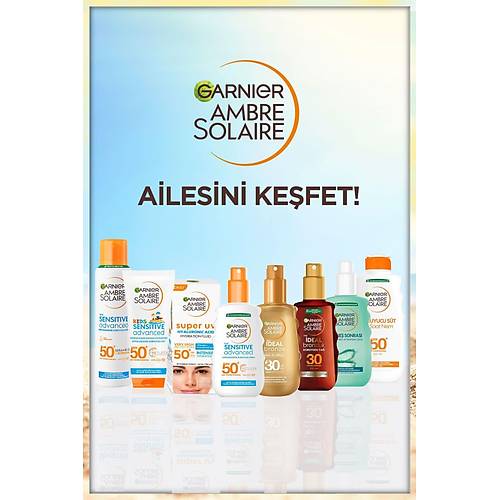 Ambre Solaire Hassas Ciltler Iin Gne Koruyucu Sprey Spf 50 200 ml