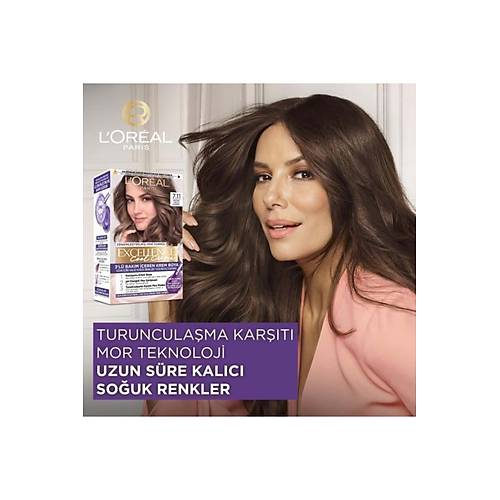 L'Oral Paris Excellence Cool Creme 7.11 Ekstra Kll Kumral Sa Boyas