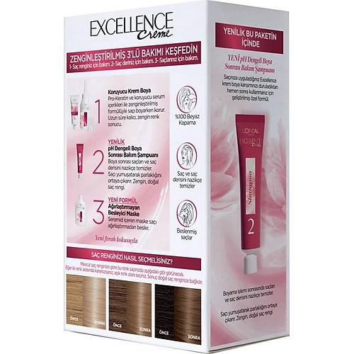 L'Oral Paris Excellence Creme Sa Boyas 9.1 Sar Kll