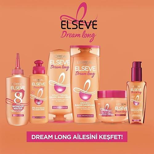 Loreal Paris L'oreal Paris Elseve Dream Long Onarc Bakm ampuan 390 ml