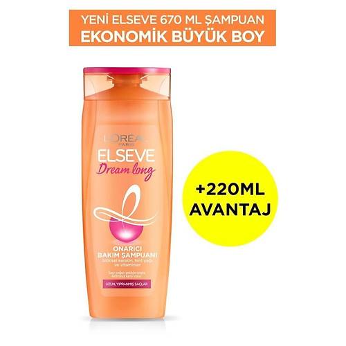 Elseve Dream Long Onarc Bakm ampuan 670 ml