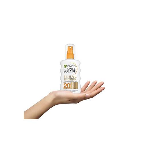 Garnier Ambre Solaire deal Bronzlatrc Etkili Koruyucu Sprey SPF 20 200 ML